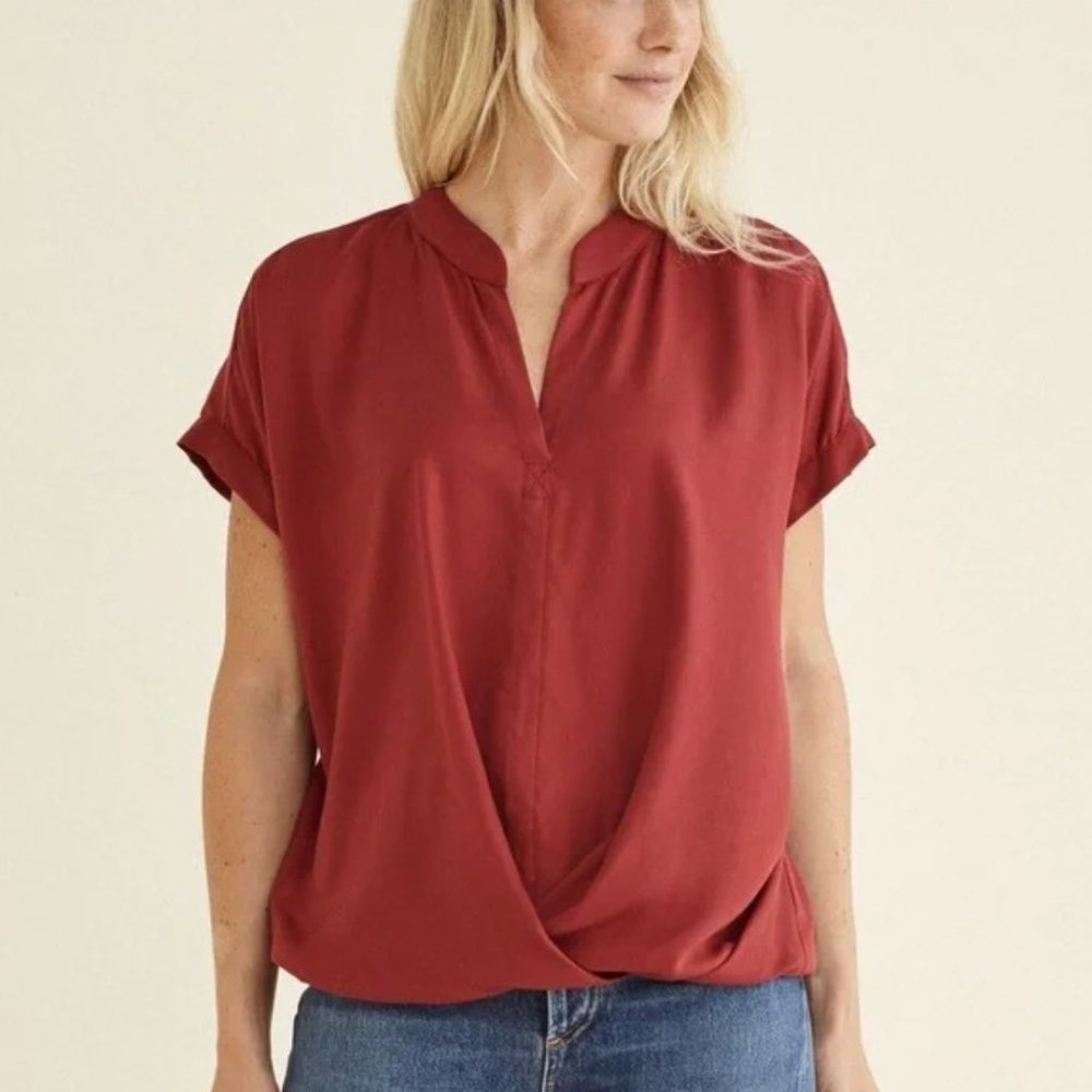 Amour Vert Dahlia Tencel Top